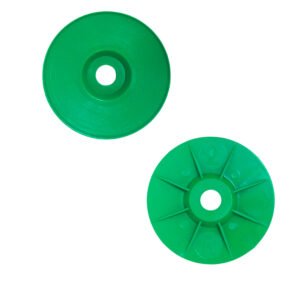 Green Resin Polishing Support Pad | Round Backer Plate for Controlled Stone & Concrete Polishing