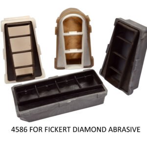 Fickert Diamond Abrasive Holder 4586 | Resin Mould for Fickert-Type Diamond Abrasives in Stone Polishing Systems