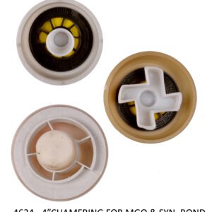 4″ Chamfering Wheel Holder 4634 | Resin Holder for MGO & Synthetic Bond Chamfering Systems