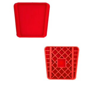 Heavy-Duty Resin Support Block with Reinforced Grid Base | Stable Polishing & Alignment Support Pad