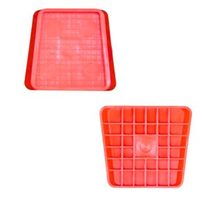 Heavy-Duty Resin Support Block with Grid Reinforcement | Anti-Slip Polishing & Stone Support Pad