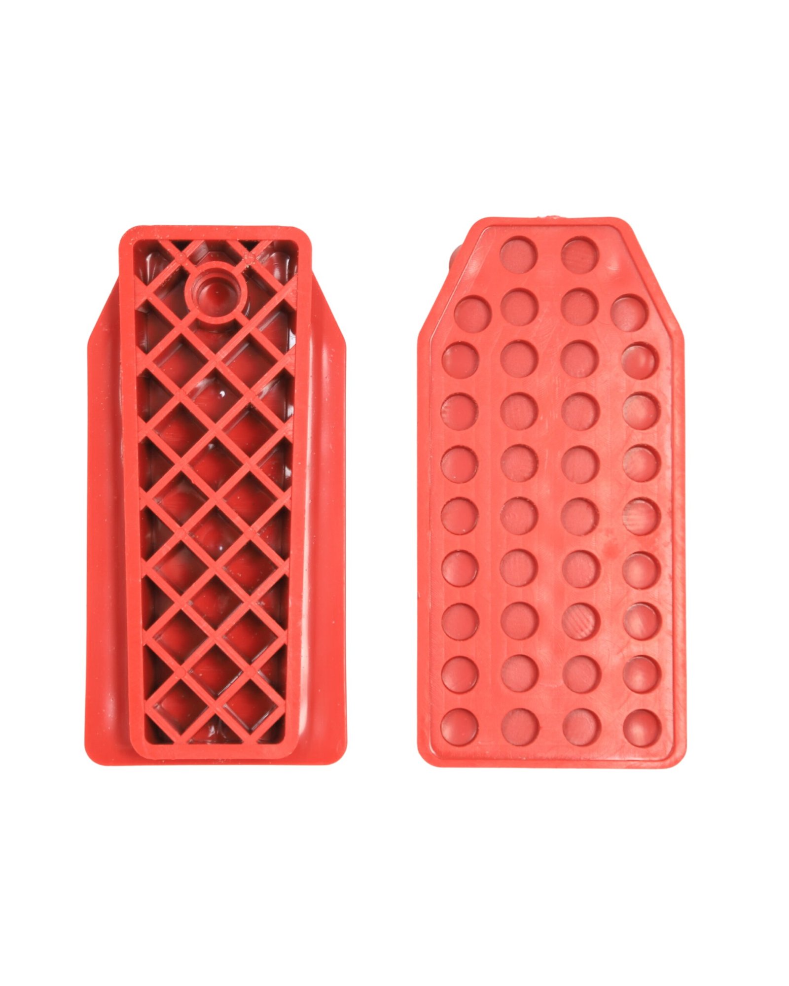 Rectangular Resin Magnetic Adapter Shoe (Dot Surface) | Reinforced Grid Back for Stable Polishing