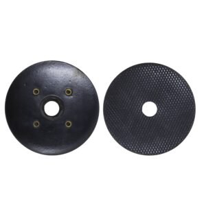 Heavy-Duty Round Polishing Backing Pad | Metal Reinforced Support Disc