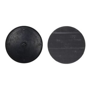 Round Rubber Polishing Backing Pad | Flexible Support Disc with Grip Surface