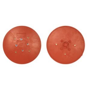 Heavy Duty Round Rubber Backing Pad | Multi-Bolt & Center Hub Mount | Stone Polishing Support Disc
